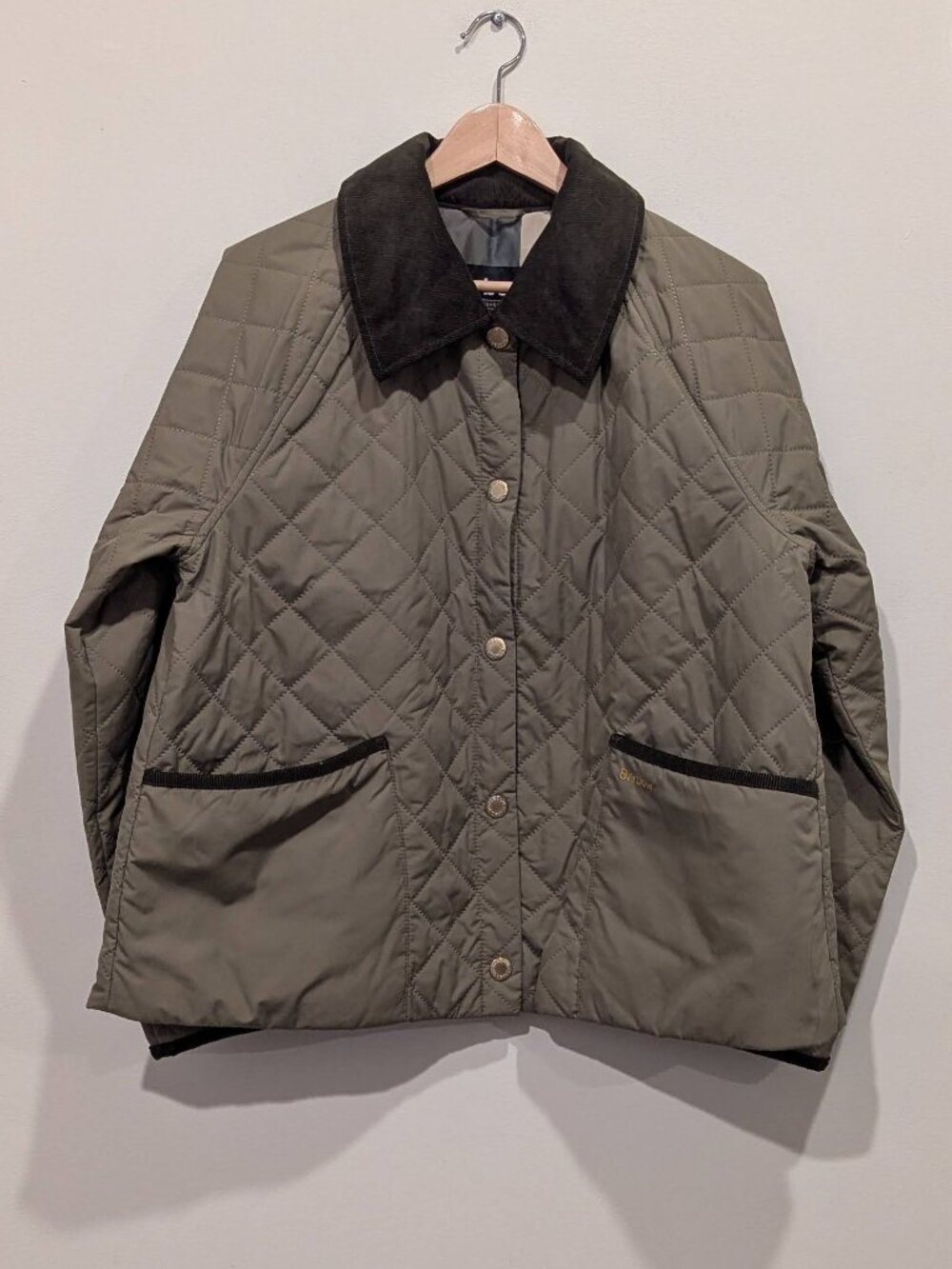 Barbour Anise Dusky Green Quilted Jacket